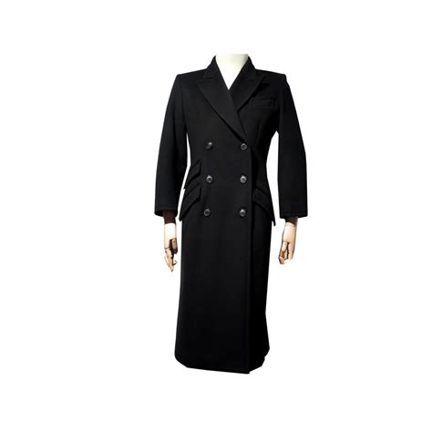 manteau long yves saint laurent|Saint Laurent Official Online Store .